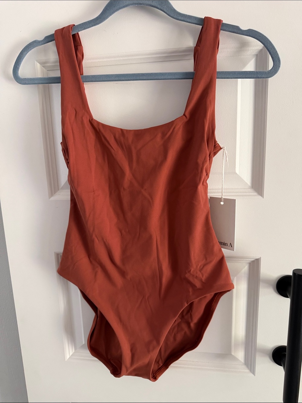 Women’s One-Piece Swimsuit in Rust